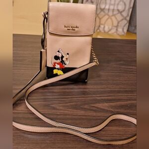 Disney Kate Spade Pink Crossbody Bag with Disney Design